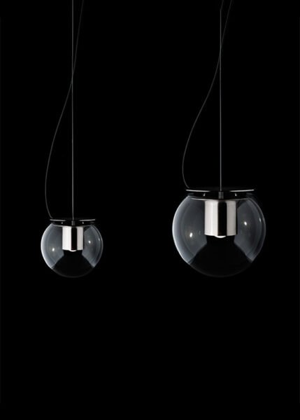 The Globe from Oluce Pendants and Chandeliers by Joe Colombo