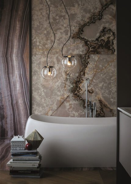 The Globe from Oluce Pendants and Chandeliers by Joe Colombo