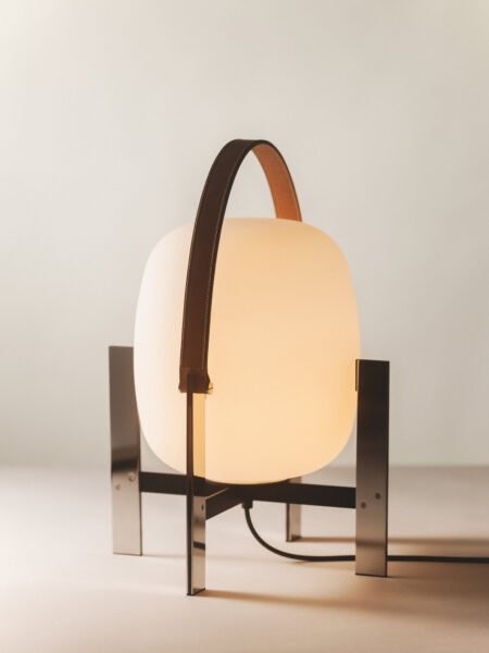 Cesta Metalica Table Lamp by Miguel Mila for Santa & Cole