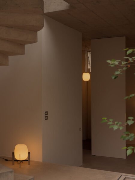 Cesta Metalica Table Lamp by Miguel Mila for Santa & Cole