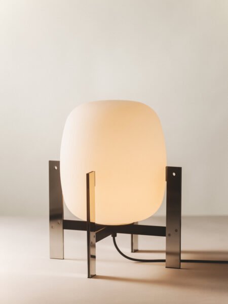 Cesta Metalica Table Lamp by Miguel Mila for Santa & Cole