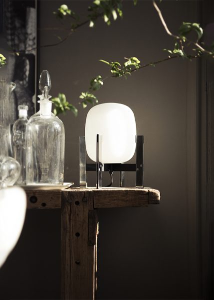 Cestita Metálica Table Lamp from Santa & Cole Table Lamps by Miguel Milá