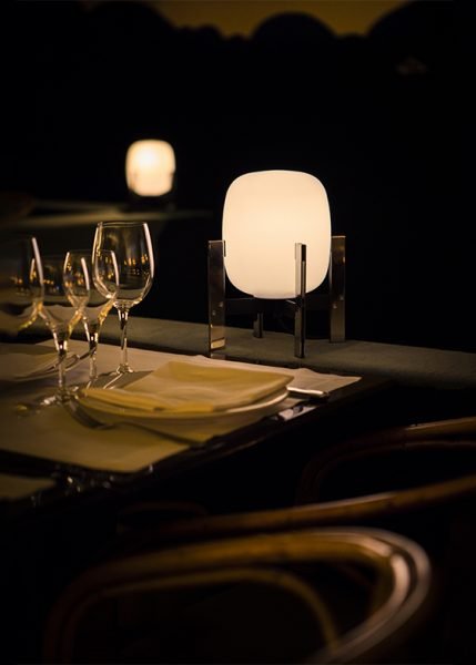 Cestita Metálica Table Lamp from Santa & Cole Table Lamps by Miguel Milá
