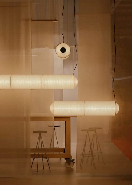 Tekiò Horizontal from Santa & Cole Pendants and Chandeliers by Anthony Dickens