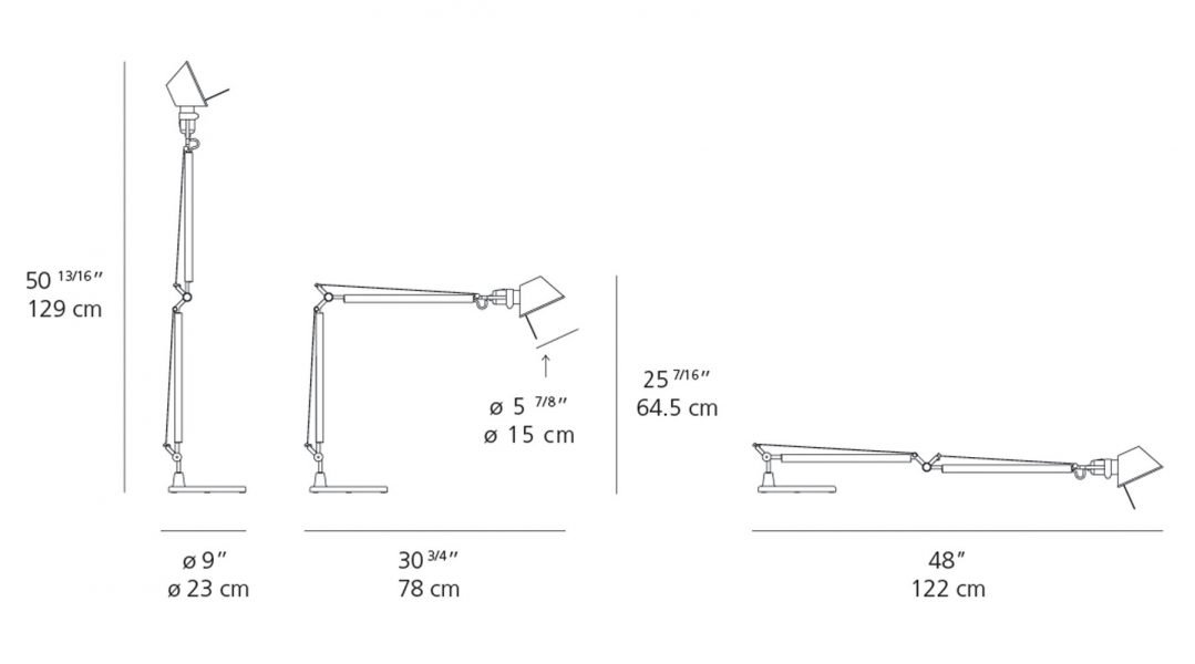 Tolomeo Classic from Artemide Table Lamps by Giancarlo Fassina