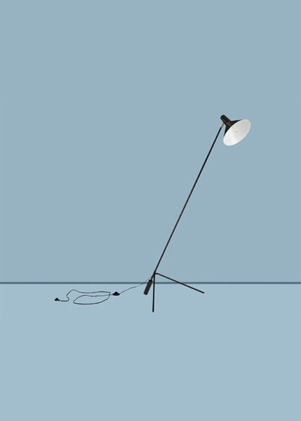 The Grasshopper from Anvia Floor Lamps by J.J.M. Hoogervorst