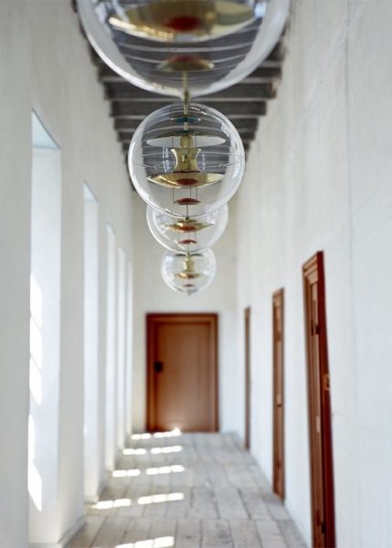 VP Globe Brass from Verpan Pendants and Chandeliers by Verner Panton