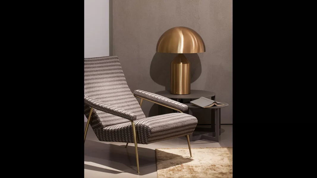 Atollo from Oluce Table Lamps by Vico Magistretti