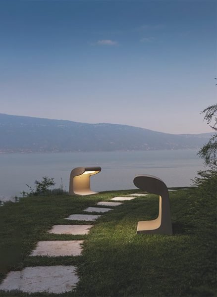 Borne Bèton Grande from Nemo Floor Lamps by Le Corbusier