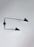 Applique 2 Bras Droits Pivotants from Serge Mouille Wall Lights and Sconces by Serge Mouille