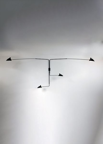 Applique 4 Bras Pivotants from Serge Mouille Wall Lights and Sconces by Serge Mouille