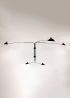 Applique 5 Bras Pivotants from Serge Mouille Wall Lights and Sconces by Serge Mouille