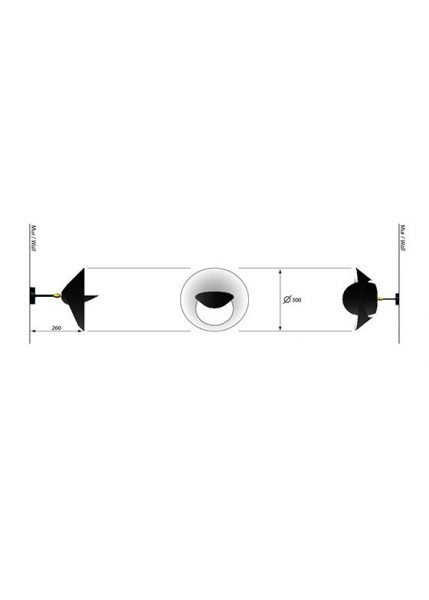 Applique Saturne from Serge Mouille Wall Lights and Sconces by Serge Mouille
