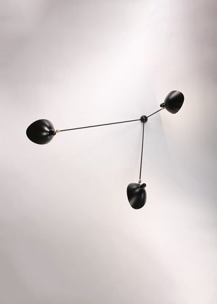 Applique Araignée 3 Bras Fixes from Serge Mouille Wall Lights and Sconces by Serge Mouille