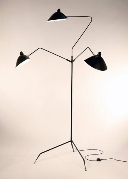 Lampadaire 3 Bras from Serge Mouille Floor Lamps by Serge Mouille