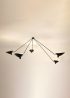 Plafonnier Araignée 5 Bras Fixes from Serge Mouille Pendants and Chandeliers by Serge Mouille