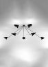 Plafonnier Araignée 7 Bras Fixes from Serge Mouille Pendants and Chandeliers by Serge Mouille