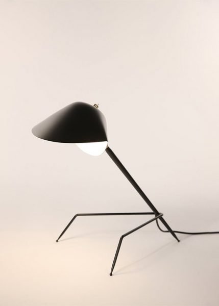 Lampe À Poser Tripode from Serge Mouille Table Lamps by Serge Mouille