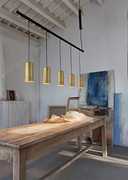 Cirio Lineal from Santa & Cole Pendants and Chandeliers by Antoni Arola