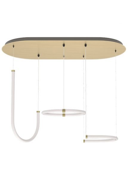 Unseen Triple from Petite Friture Pendants and Chandeliers by Studiopepe