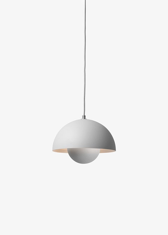 FlowerPot VP1 ブルーxホワイト Verner Panton FlowerPot Pendant VP1 | AndTradition Copenhagen