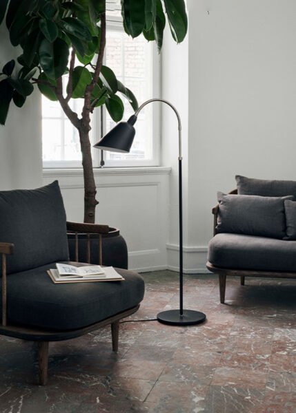 Bellevue AJ7 from &Tradition Floor Lamps by Arne Jacobsen