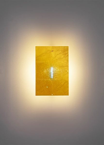 24 Karat Blau Flat from Ingo Maurer Wall Lights and Sconces by Axel Schmid