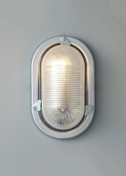 Oval Aluminum Bulkhead For GLS 7001 from Original BTC Outdoor Fixtures by Davey Lighting