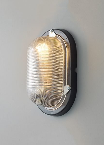 Oval Aluminum Bulkhead For GLS 7001 from Original BTC Outdoor Fixtures by Davey Lighting