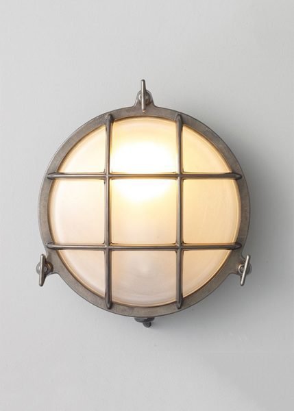 Brass Bulkhead 7027 from Original BTC Outdoor Fixtures by Davey Lighting