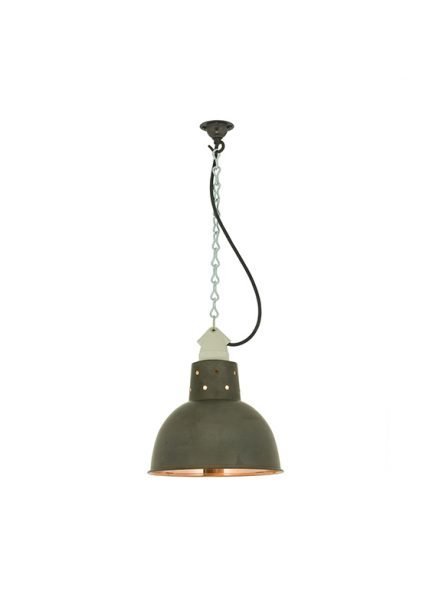 Spun Reflector With Suspension Lampholder 7165 from Original BTC Pendants and Chandeliers by Davey Lighting