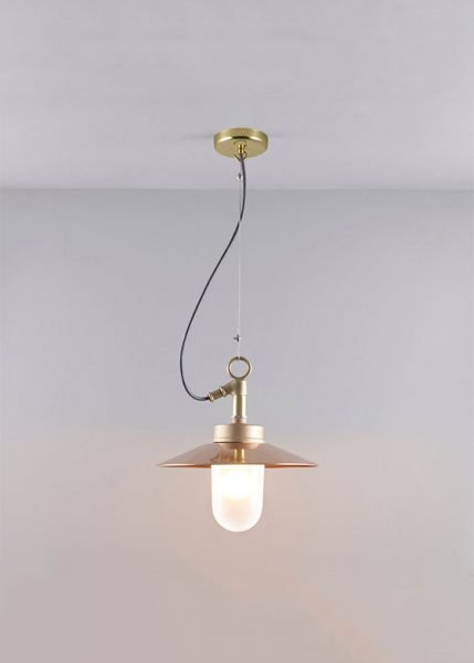 Well Glass with Visor 7680 IP44 from Original BTC Outdoor Fixtures by Davey Lighting