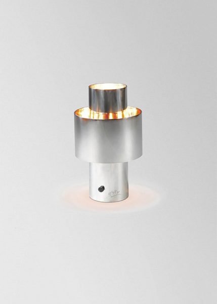 Round Love Lamp from Willy Rizzo Table Lamps by Willy Rizzo