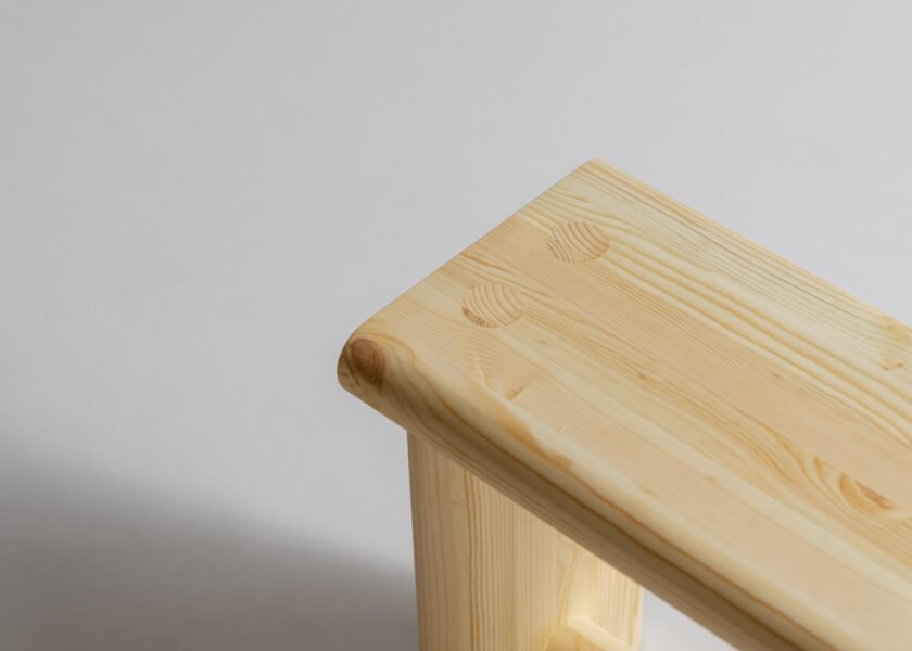 002 Ast Stool from Vaarnii Benches + Stools by Dimitri Bähler