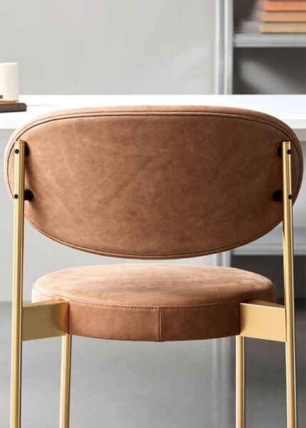 Series 430 Chair Brass from Verpan Chairs by Verner Panton