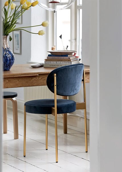 Series 430 Chair Brass from Verpan Chairs by Verner Panton
