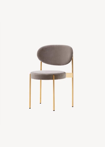 Series 430 Chair Brass from Verpan Chairs by Verner Panton