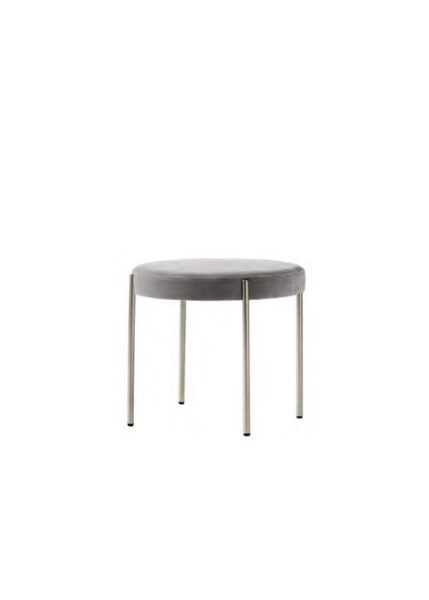 Series 430 Stool Brass from Verpan Chairs by Verner Panton