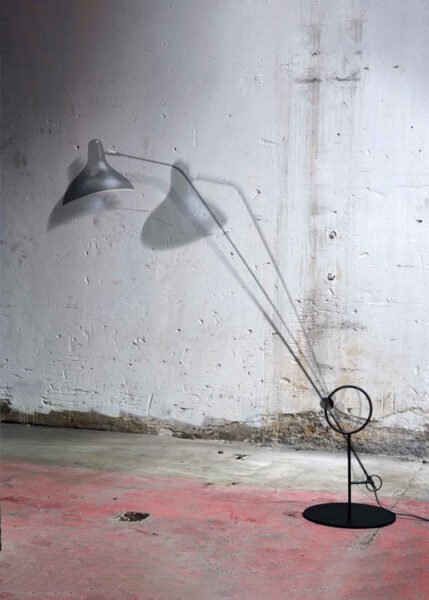 Mantis BS8 L from DCWéditions Floor Lamps by Bernard Schottlander