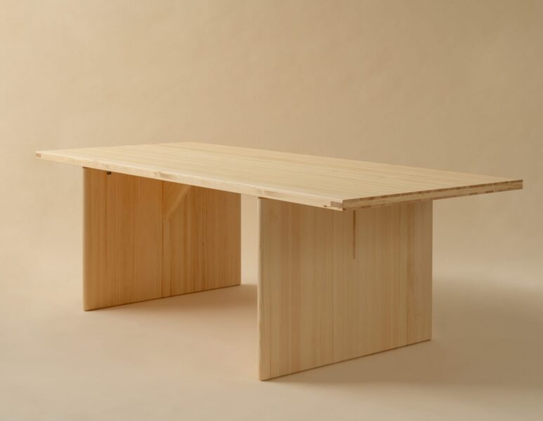 012 Kolmio Dining Table from Vaarnii Dining Tables by Cecilie Manz