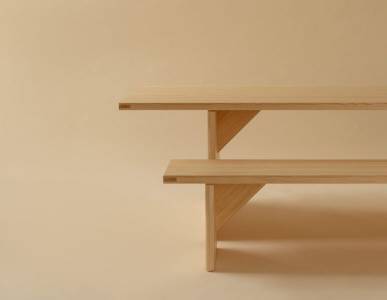 012 Kolmio Dining Table from Vaarnii Dining Tables by Cecilie Manz