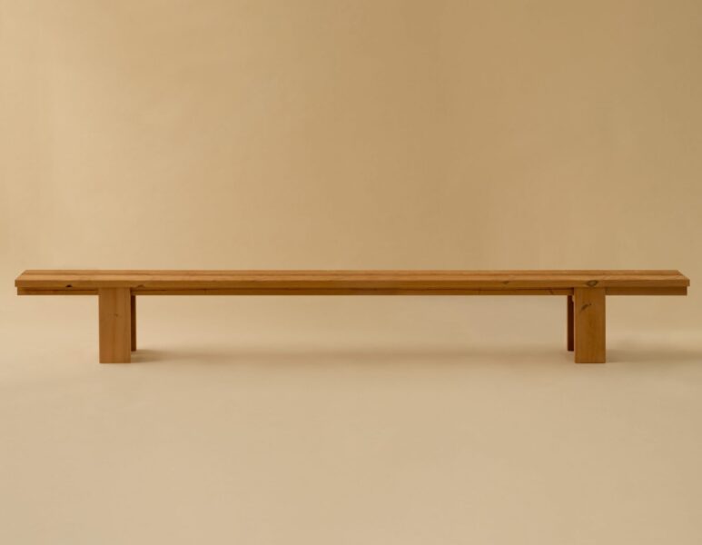 013 Osa Outdoor Bench from Vaarnii Benches + Stools by Henrik Tjaerby