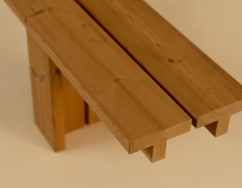 013 Osa Outdoor Bench from Vaarnii Benches + Stools by Henrik Tjaerby