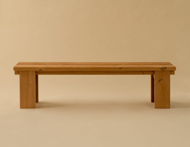 013 Osa Outdoor Bench from Vaarnii Benches + Stools by Henrik Tjaerby