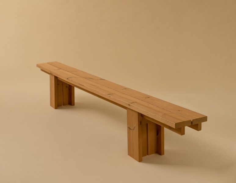 013 Osa Outdoor Bench from Vaarnii Benches + Stools by Henrik Tjaerby