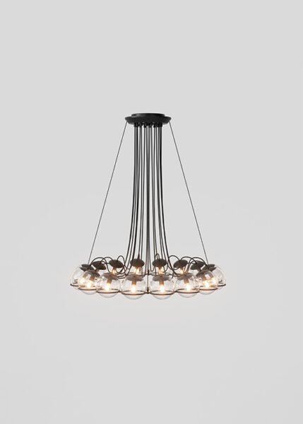 Le Sfere 2042/6 from Astep Pendants and Chandeliers by Gino Sarfatti