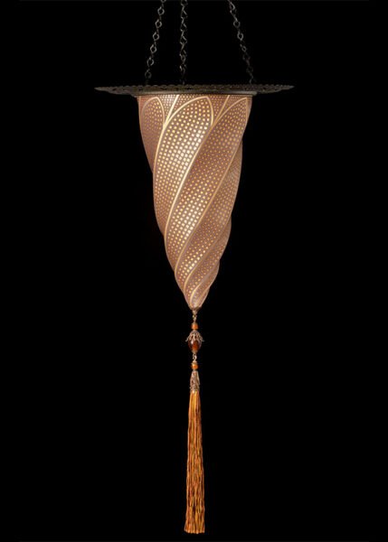 Cesendello Pendant Glass from Fortuny Pendants and Chandeliers by Mariano Fortuny