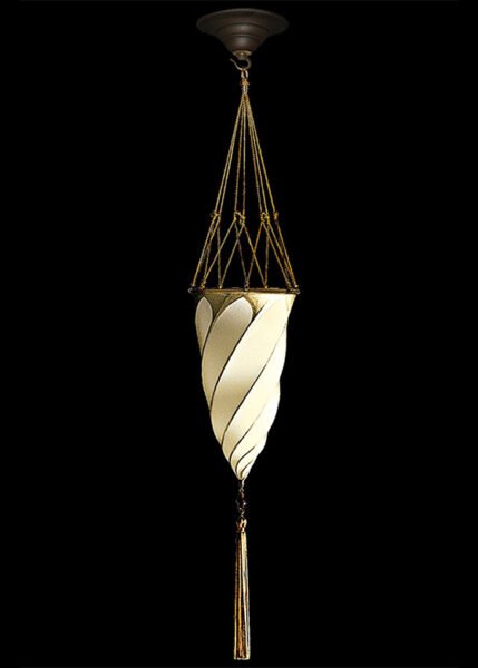 Cesendello Pendant from Fortuny Pendants and Chandeliers by Mariano Fortuny