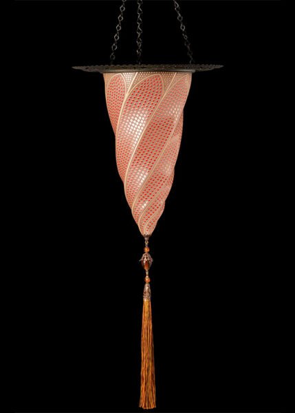 Cesendello Pendant Glass from Fortuny Pendants and Chandeliers by Mariano Fortuny
