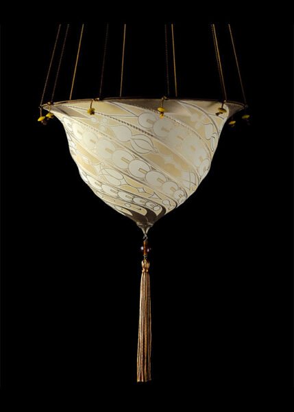 Samarkanda Pendant from Fortuny Pendants and Chandeliers by Mariano Fortuny